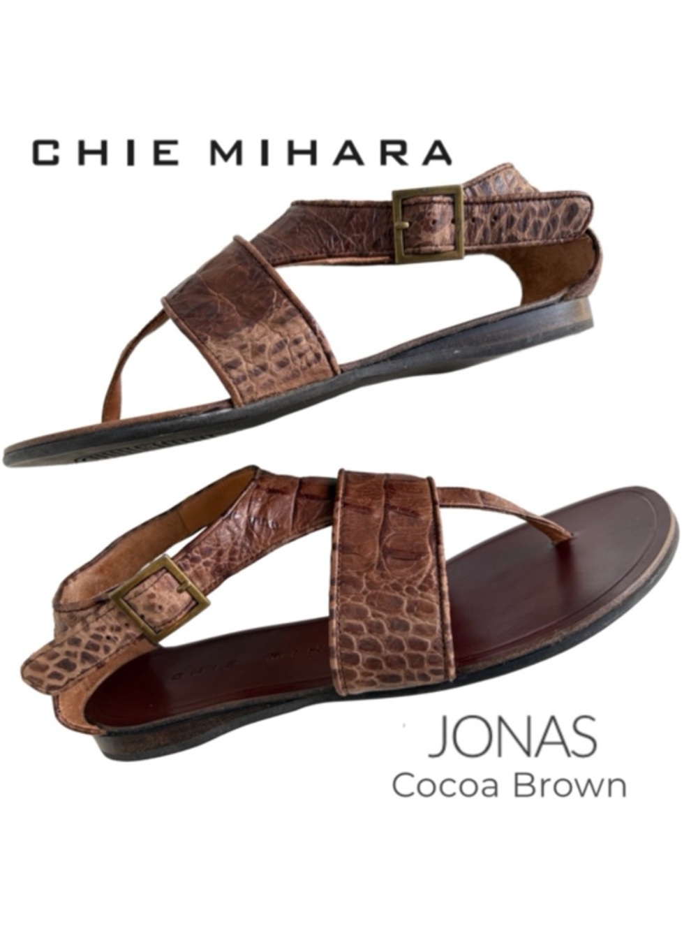 Chie Mihara SANDALS Faux Leather